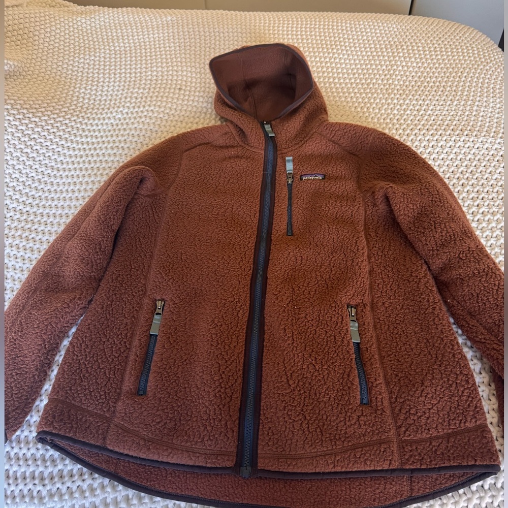 Patagonia Full Zip Retro Pile Hoodie